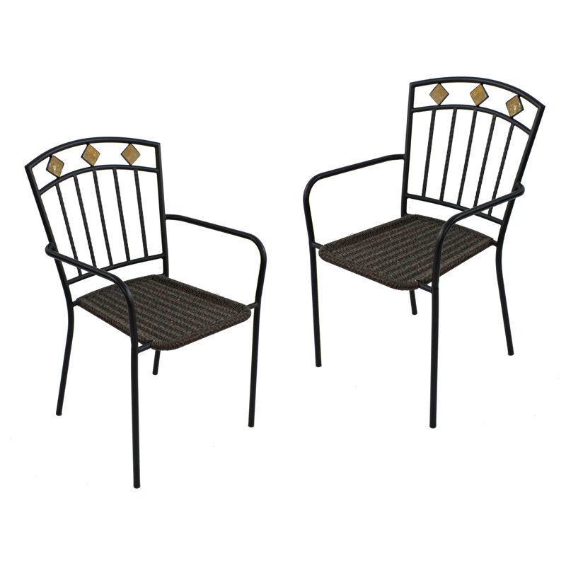 MALAGA Metal Garden Chairs