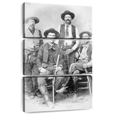 Lelar Texas Rangers Armed With Revolvers And Rifles