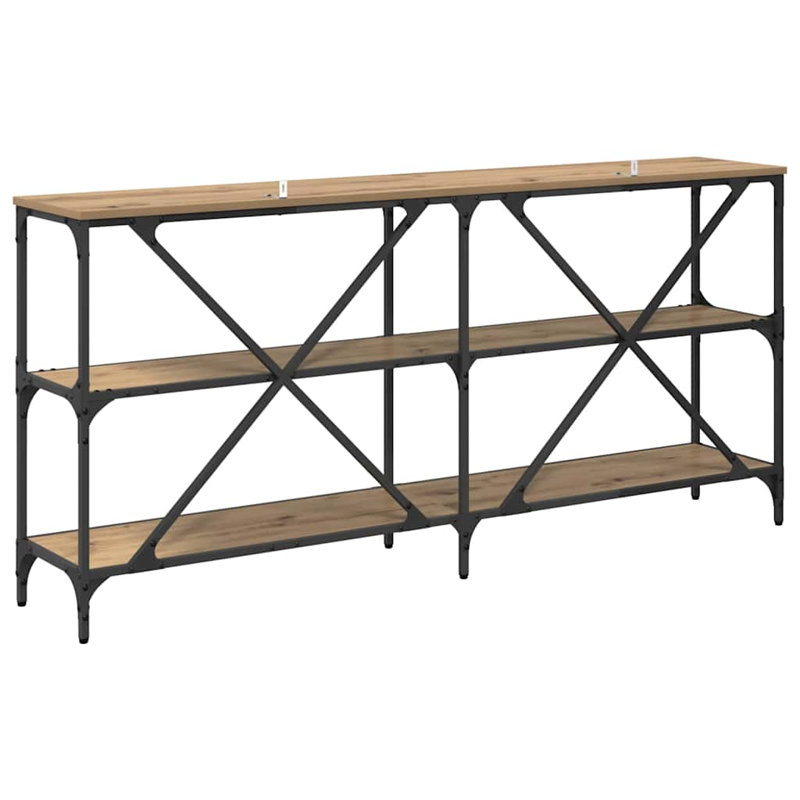 Console Table, 75cm H x 160cm W x 30cm D, Artisan Oak