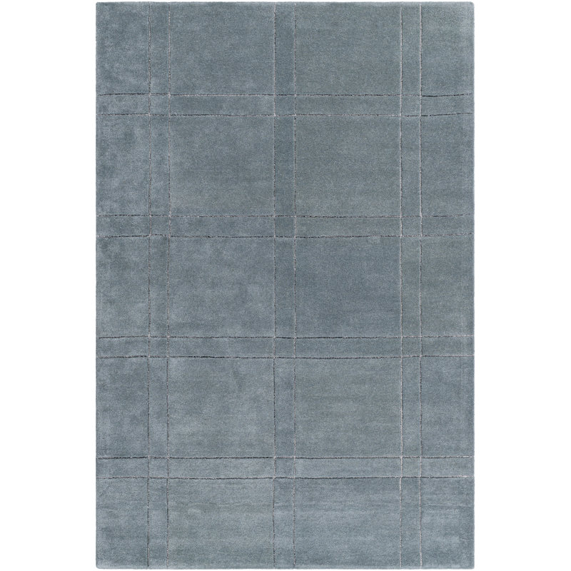 Sioeli Wool Geometric Indoor Rug, Rectangle 2' x 3'