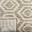 Tapis d'intérieur / extérieur à motif géométrique Deedrick-14540911