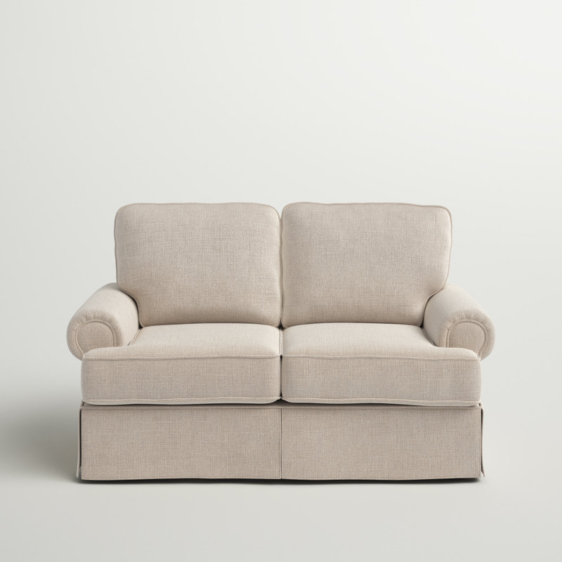 Fogg Upholstered 66'' Loveseat, Beige