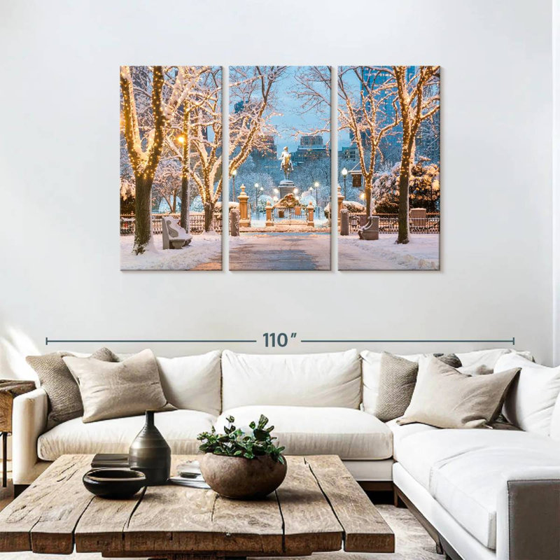Sireci Boston Central Park, 48" H x 74" W