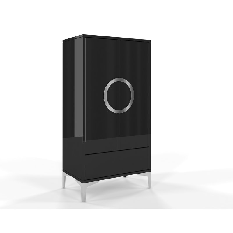 Sterlington Display Cabinet, Black