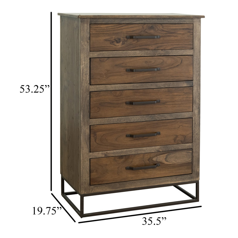 Commode 5 tiroirs Tacey