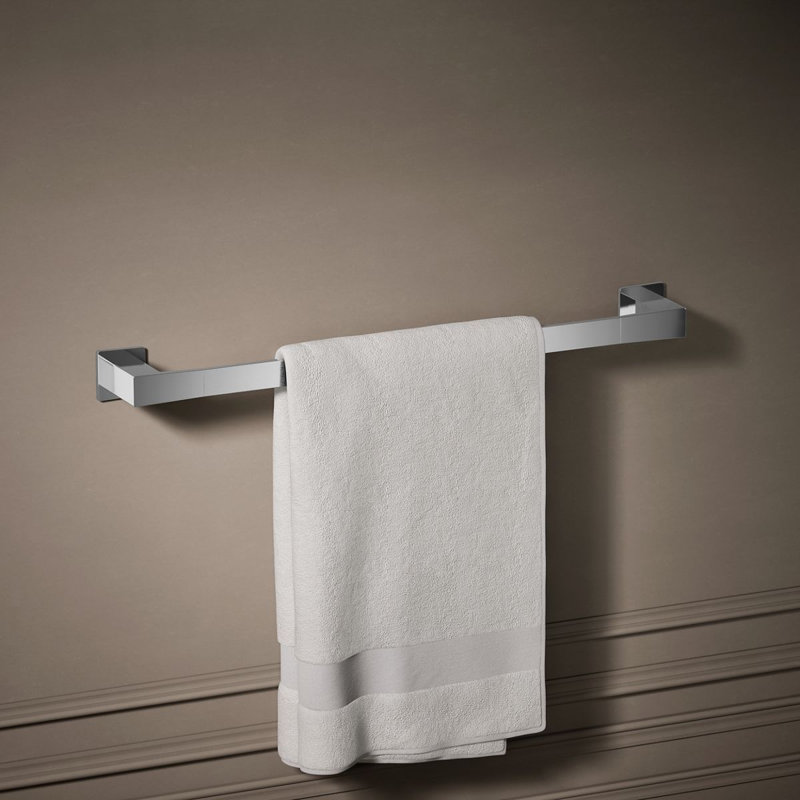 Porte-serviettes Honesty, Chrome poli, L 24 po