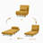 Clarissa Upholstered Accent Chair-1082423310