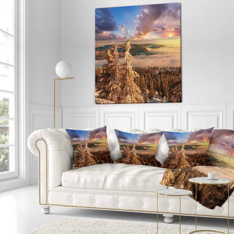 Coussin Schafer, 18 po x 18 po, Carré