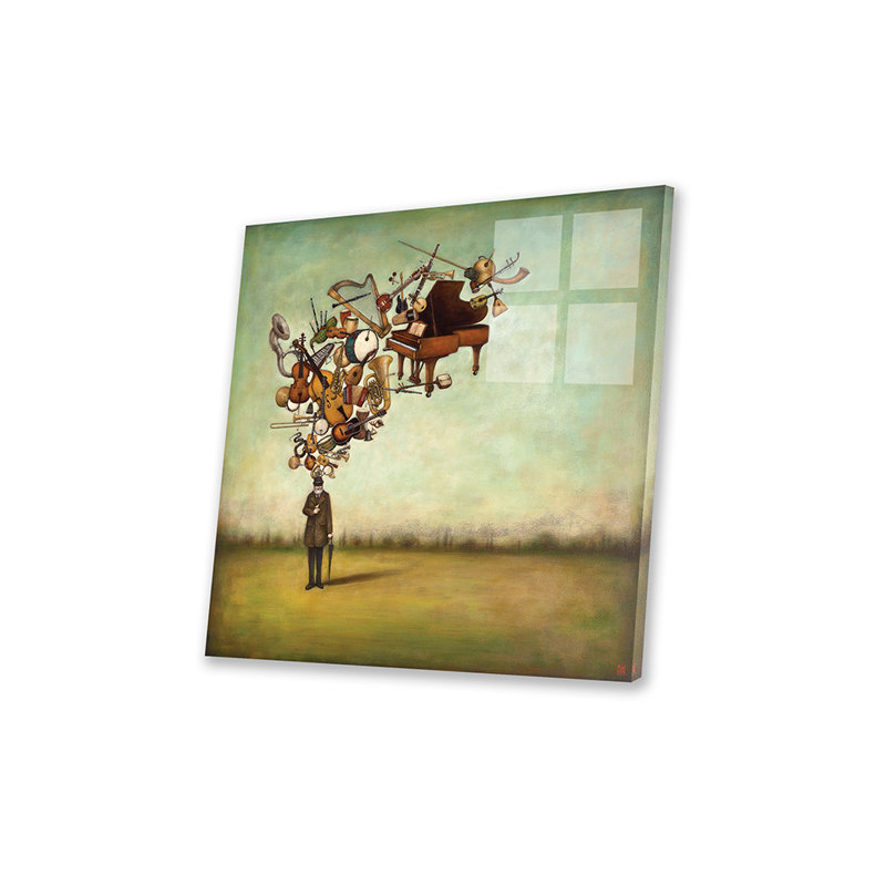 " Thanks For The Melodies " by Duy Huynh, 24" H x 24" W x 0.25" D