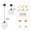 Luminaire suspendu sphérique en verre 2 lumières à hauteur réglable pour îlot de cuisine-1138713169-1138713175-1138713172