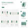 L-Shaped Modular Sectional Couch Reversible Modular Upholstered Sofa