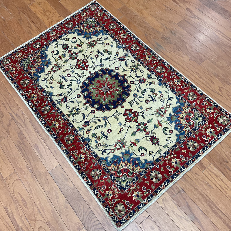 Handmade Kazak Wool Rug