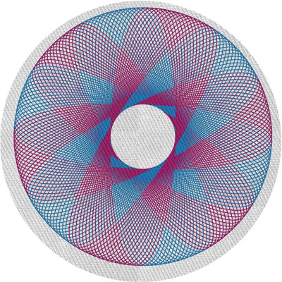 Tapis bleu