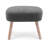 Upholstered Side Chair with Ottoman-2017370344