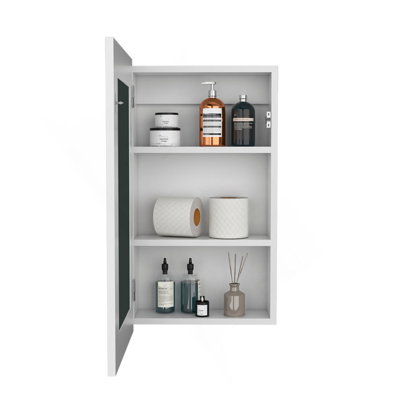 Pharmacie Sanford, salle de bain, blanc, Blanc