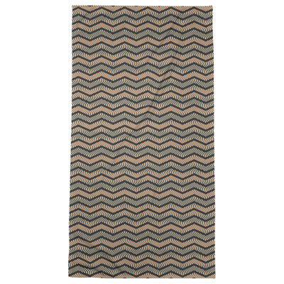 Serviette de bain à chevrons ondulés Stephenie