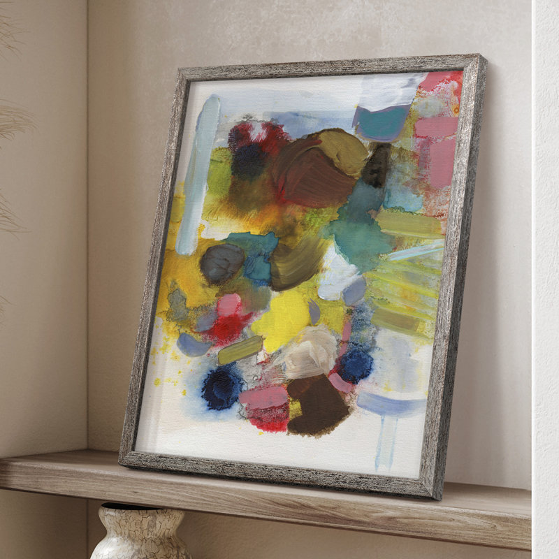 Everything at Once I Framed Print - Solid Wood, 15" H x 12" W