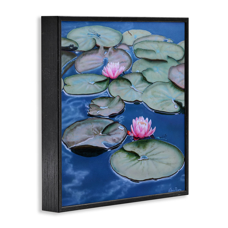Art de giclée encadrée blanche par , Giclée encadrée noir minuit, H 12 po x l 12 po