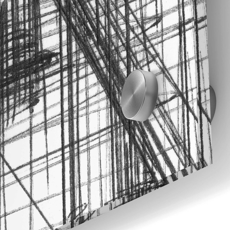 'Intersect II' by Ethan Harper, Acrylic Glass Wall Art, 36" H x 36" W x 0.12" D