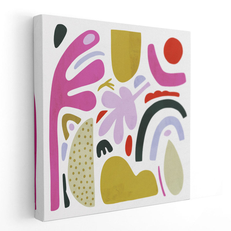 A la carte II - reproduction d'art sur toile, H 12 po x l 12 po