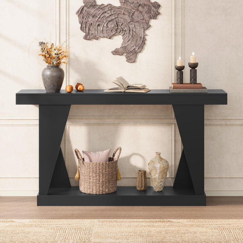 55 Inch Rustic Entryway Table