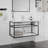 Babbit 36'' Wall-Mount Open Frame Floating Bathroom Vanity with Integrated Sink Top