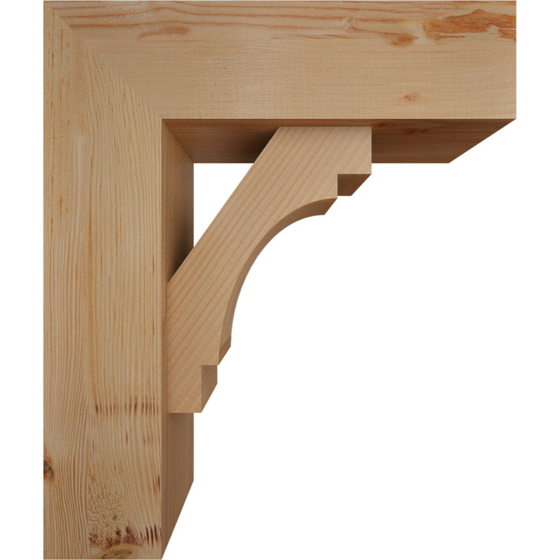 Support Merced Block avec support décalé, 26 x 22, Sapin Douglas de l 7 1/2 (lisse)