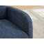 Chaise berçante rembourrée avec repose-pieds rétractable-1109750391