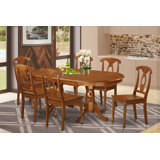 Ruhlman 6 - Person Solid Wood Top Four Leg Dining Set