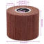 Sanding Roller Set Of 3 Brown Synthetic Fibres And Fabric-1483722006