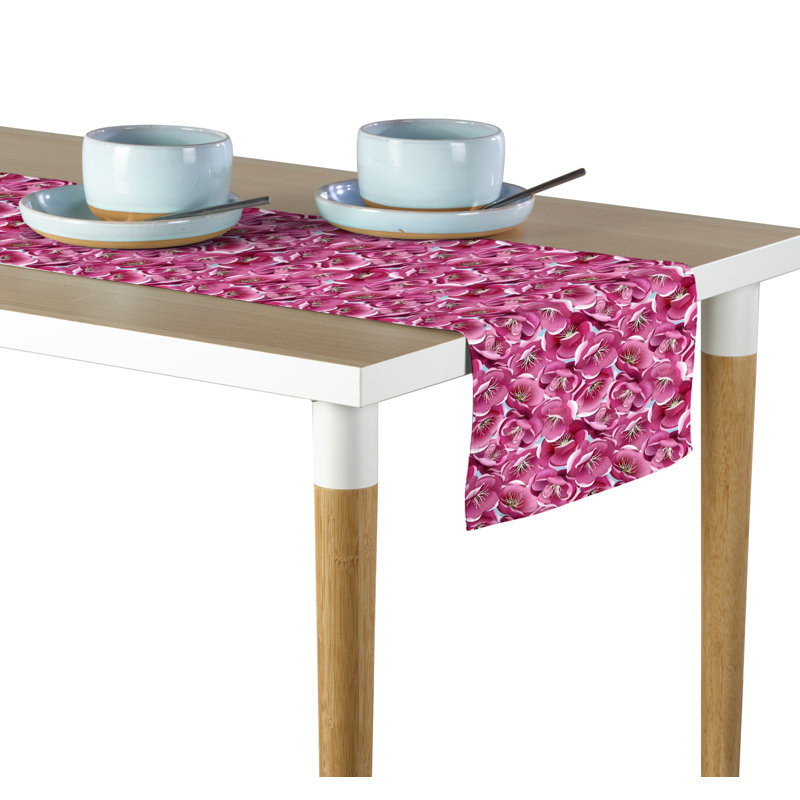 Maxton Blossoms Table Runner, 108" L x 14" W
