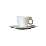 Geometrica Bone China Espresso Cup