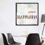 «Choisissez le bonheur en couleur» par Janie Macdowell, reproduction d'art graphique sur toile-71538930-33357443