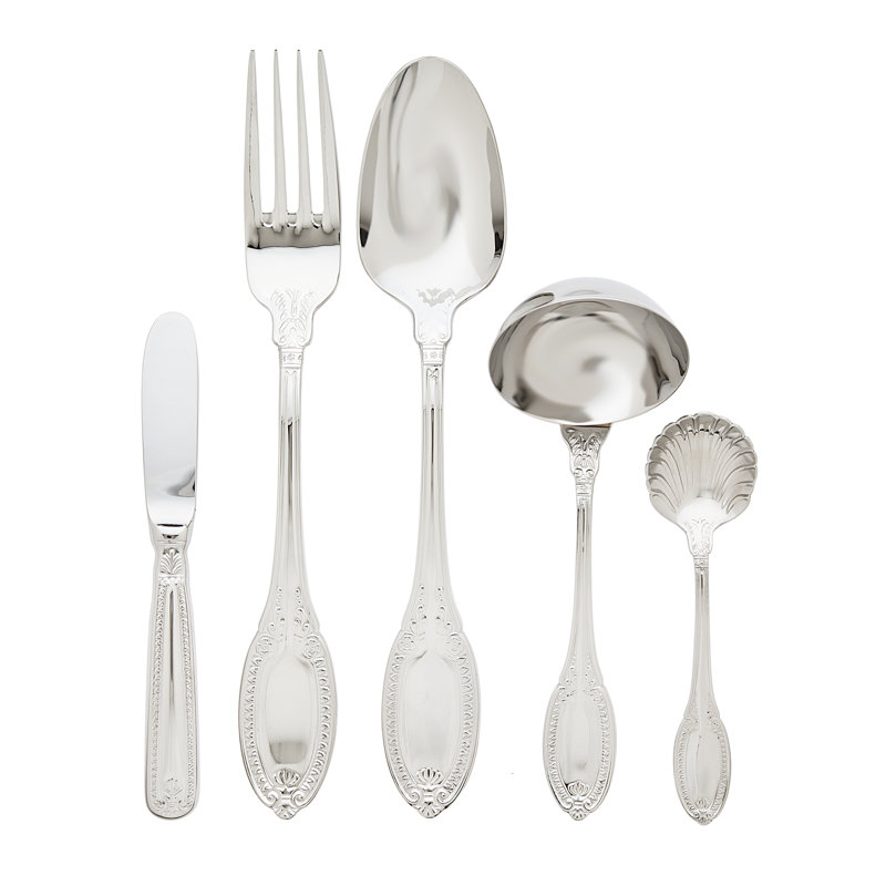 Imperia 5 - Piece Stainless Steel Hostess Set