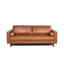Mid-Century Tufted Leather Sofa-732117164