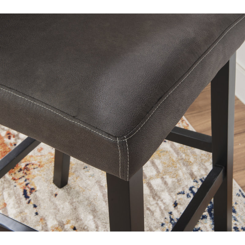 Tabouret de bar 30 po Barahona, Anthracite, Tabouret de comptoir (siège d'une hauteur de 24 p
