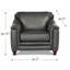 Fauteuil en cuir Belfast-88288649