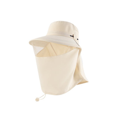 Polyester sun hat Sun Hat Outdoor Wide Brimmed Sun Protection Hat Windproof Shawl Sun Hat Fisherman Hat Breathable Sun Hat Travel Leisure Hat Spring And Summer Sunscreen Hat