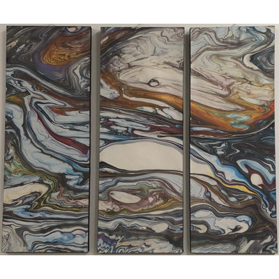 Galaxy Swirl - 3 panel