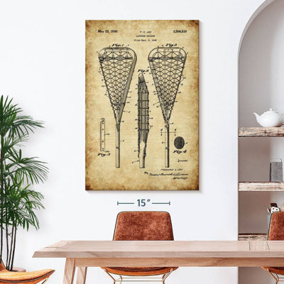 " Lacrosse Racquet Patent " by Patent Hunter