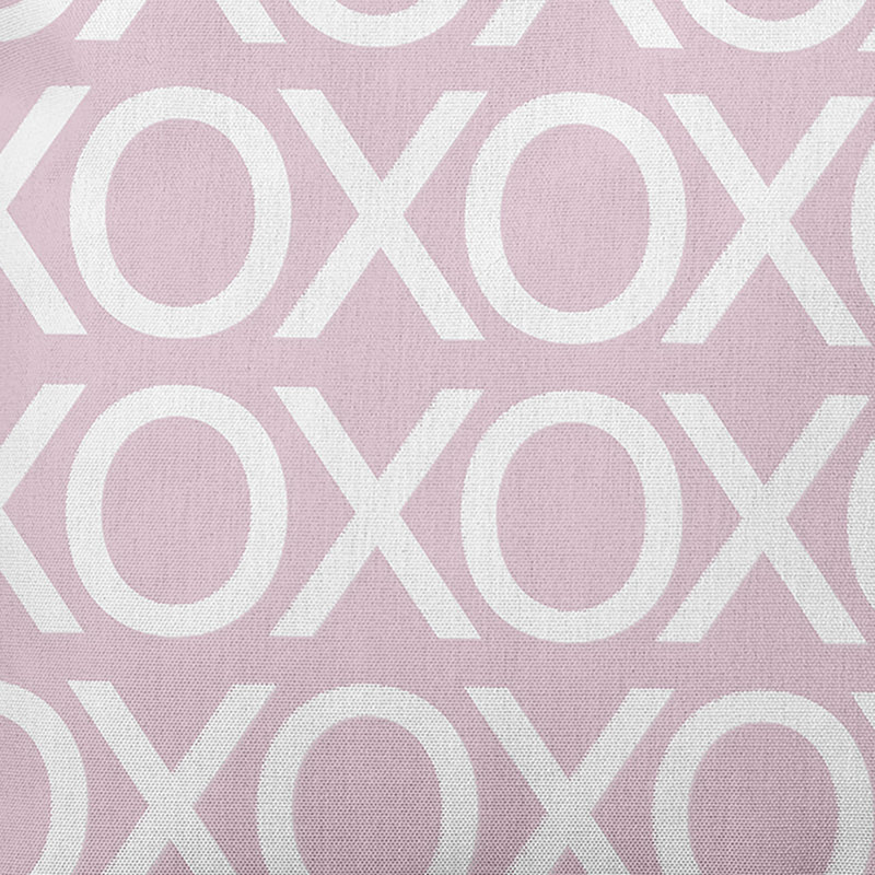 Coussin d'extérieur carré, 20 po x 20 po, Rose pâle