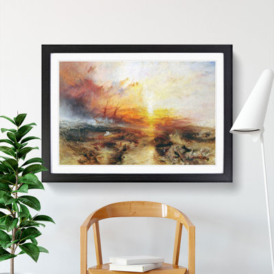 Typhoon Coming by Joseph Mallord William Turner - Picture Frame Painting