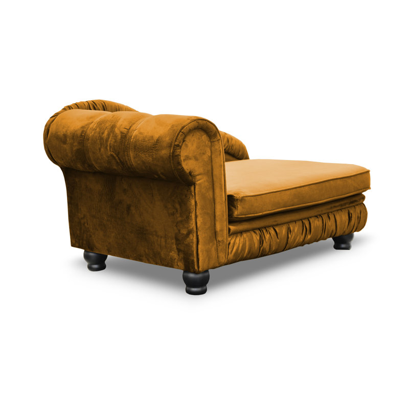 Alana Polyester Pet Bed, Orange