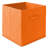 (Set of 12) Collapsible Fabric Cubes - 13-in Storage Bins - Orange-117412217