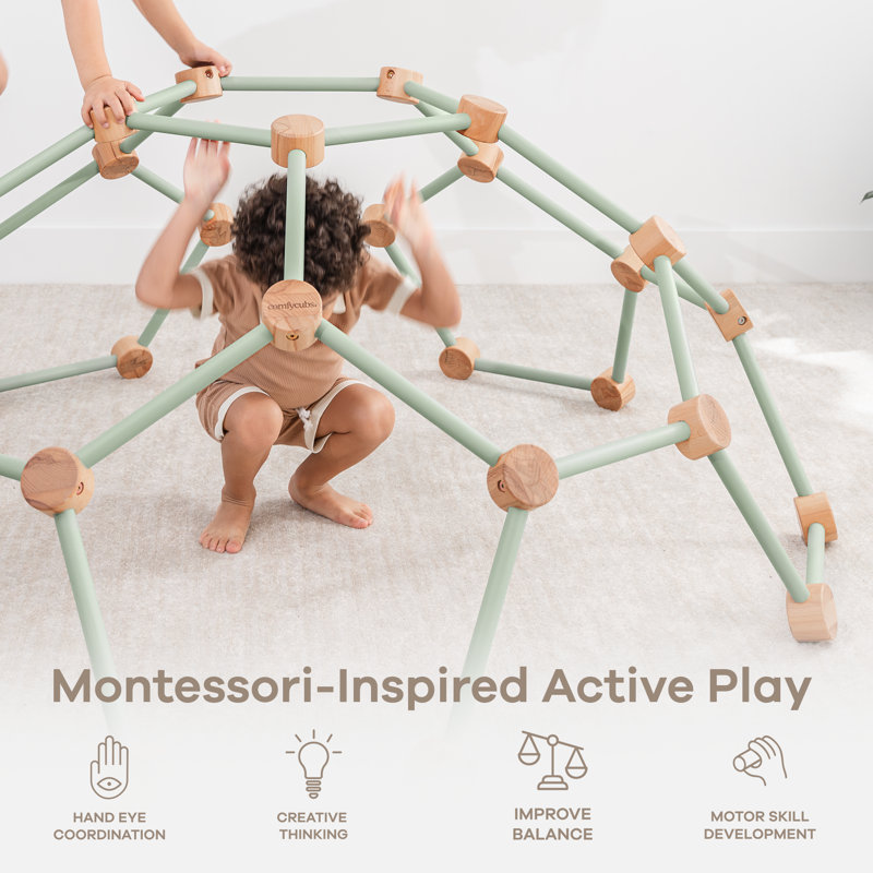 Sage Pine Indoor Climbing Fort for Toddlers
