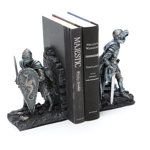 Arthurian Knight Figurine Bookends