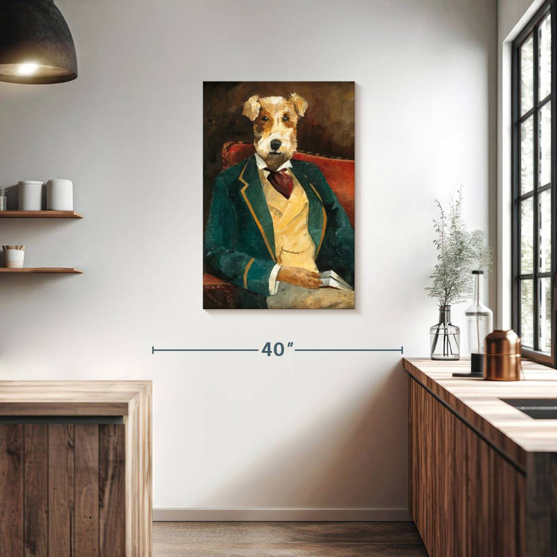 Brampt Edgar Allen Paw, 36" H x 24" W