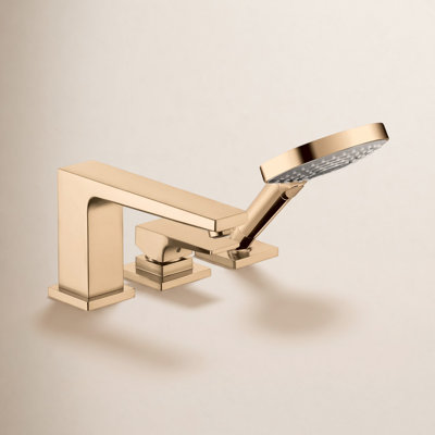Metropol Deck Roman Tub Faucet with Handshower