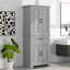 Bathroom Storage Cabinet With Doors And Drawer, Multiple Storage Space, Adjustable Shelf-1102528911