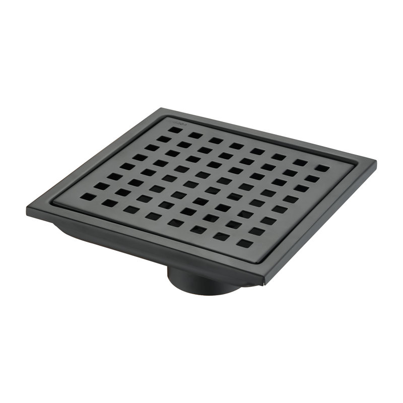 6'' W Grid, Matte Black